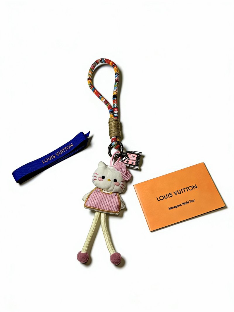 Louis Vuitton Anger Forest Character Keychain Charm Pink view