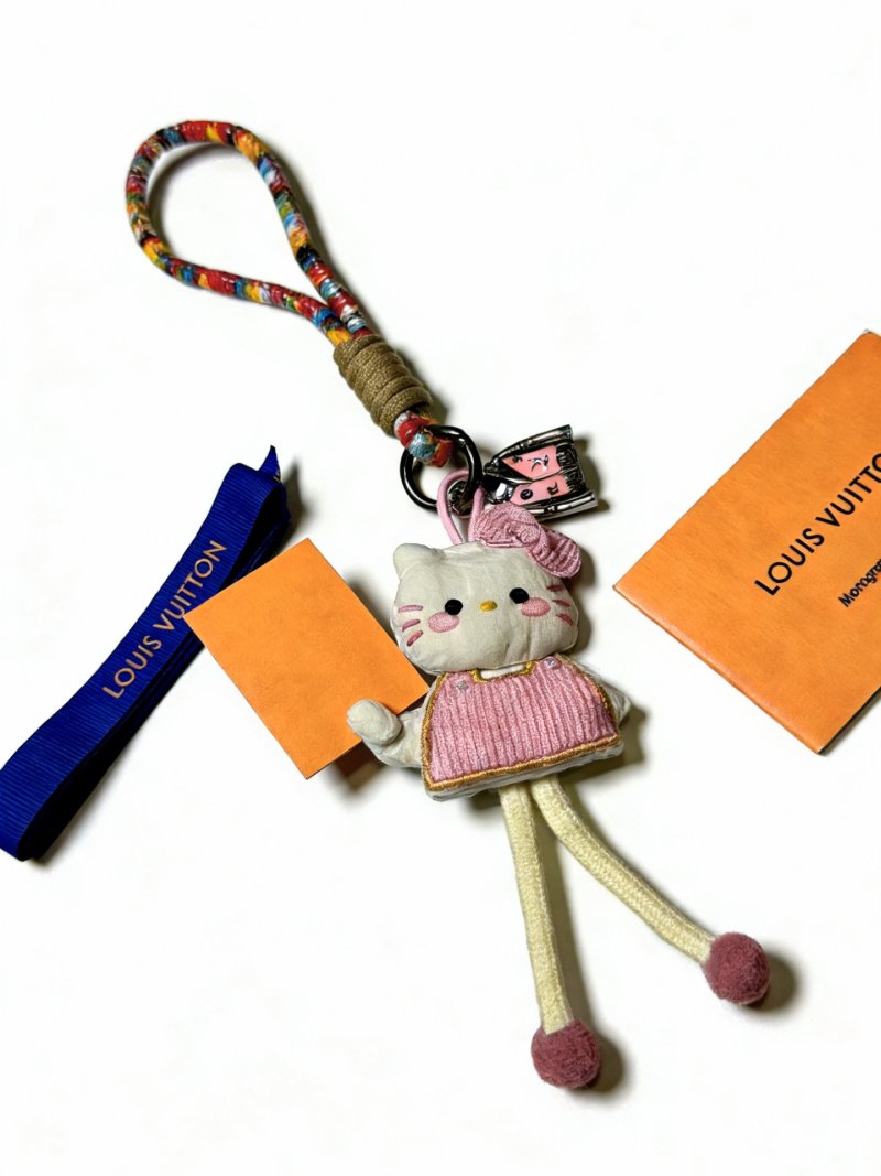 Louis Vuitton Anger Forest Character Keychain Charm Pink view