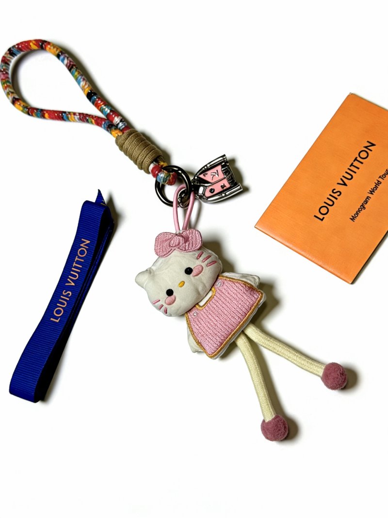 Louis Vuitton Anger Forest Character Keychain Charm Pink view