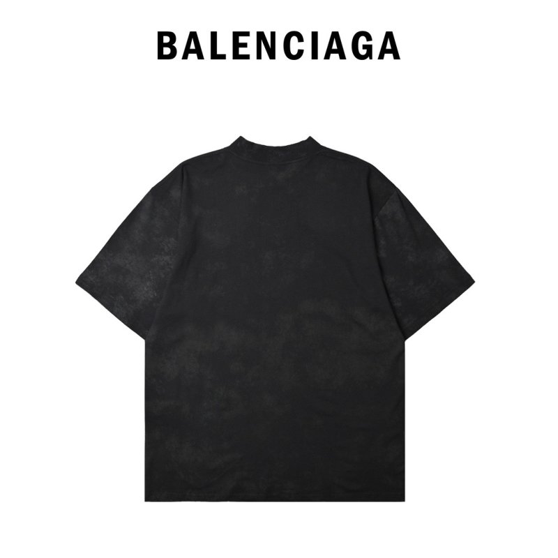 Black Cityscape Graphic Short Sleeve T-Shirt view