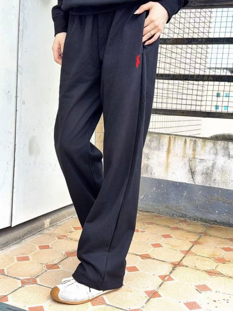 Black Relaxed Fit Sweatpants view