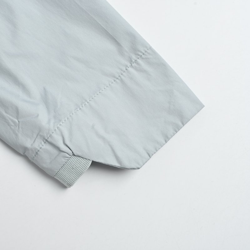 On Sage Green & White Colorblock Windbreaker Jacket view