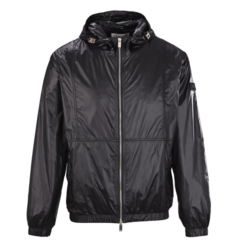 Stone Island Black Lightweight Hooded Jacket view