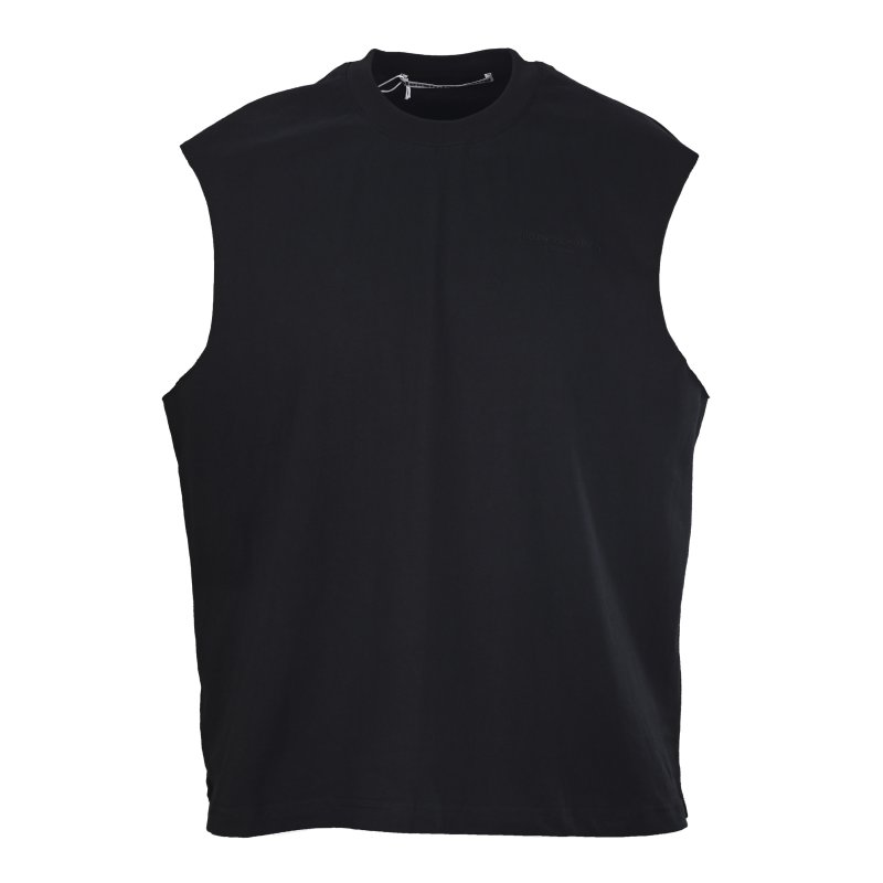 Alexander Wang Logo Embroidered Black Vest
