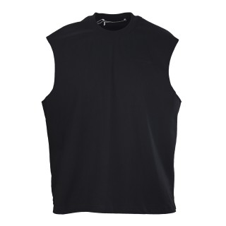 Alexander Wang Logo Embroidered Black Vest