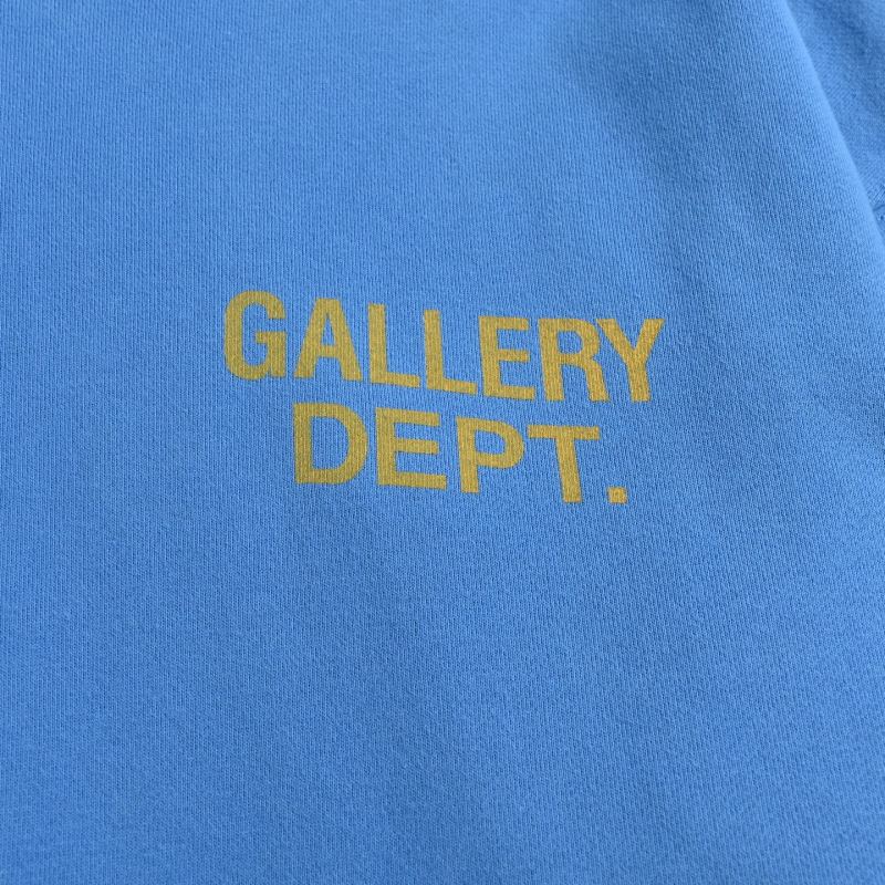 Gallery Dept Royal Blue Oversized Logo Hoodie view
