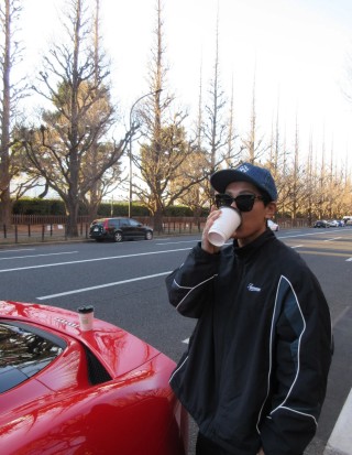 Black Lightweight Track Jacket with Contrast Piping