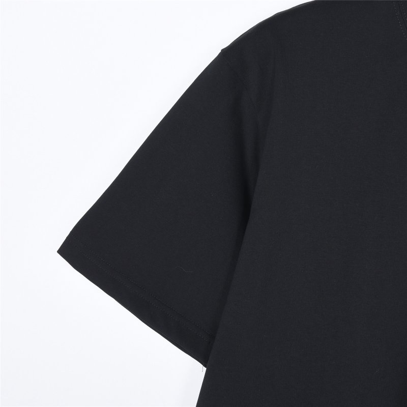 Louis Vuitton Black Yellow Logo Short Sleeve T-Shirt view
