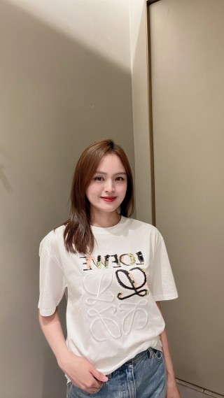 Loewe Anagram Logo White Short-Sleeve T-Shirt view 3