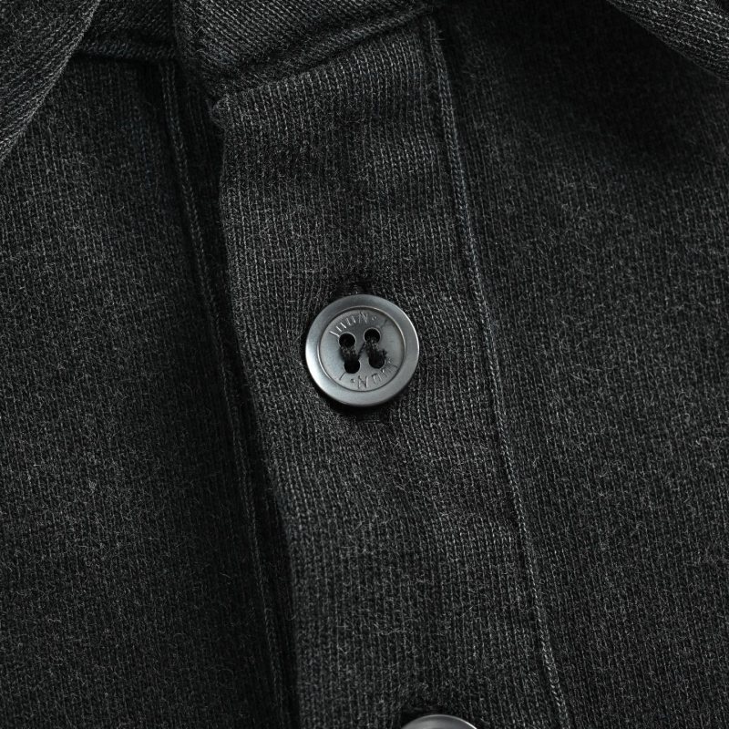 Black Short Sleeve Polo Shirt view