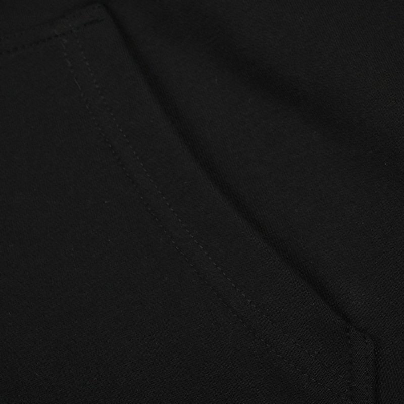 Black Velvet Oversized Jacket with Rhinestone Back Print view