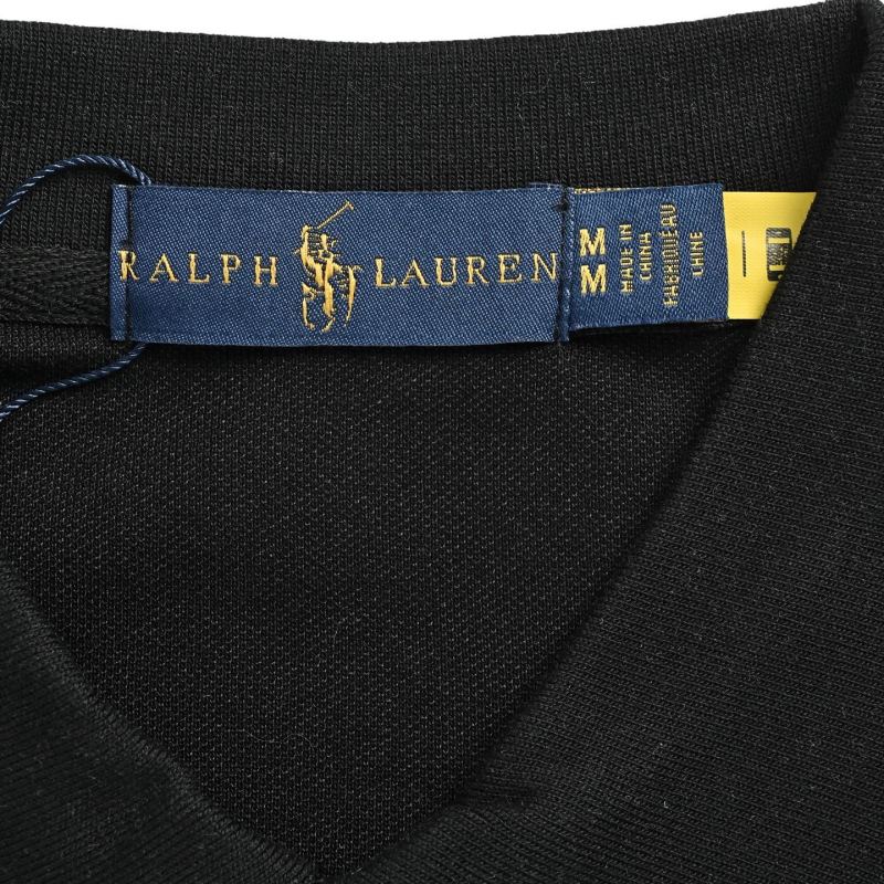 Polo Ralph Lauren Black Embroidered Polo Shirt view