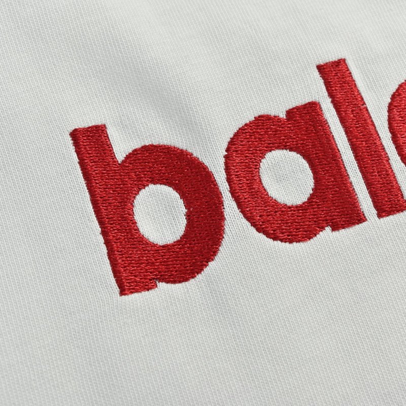 Balenciaga Logo Cream Short Sleeve T-Shirt view
