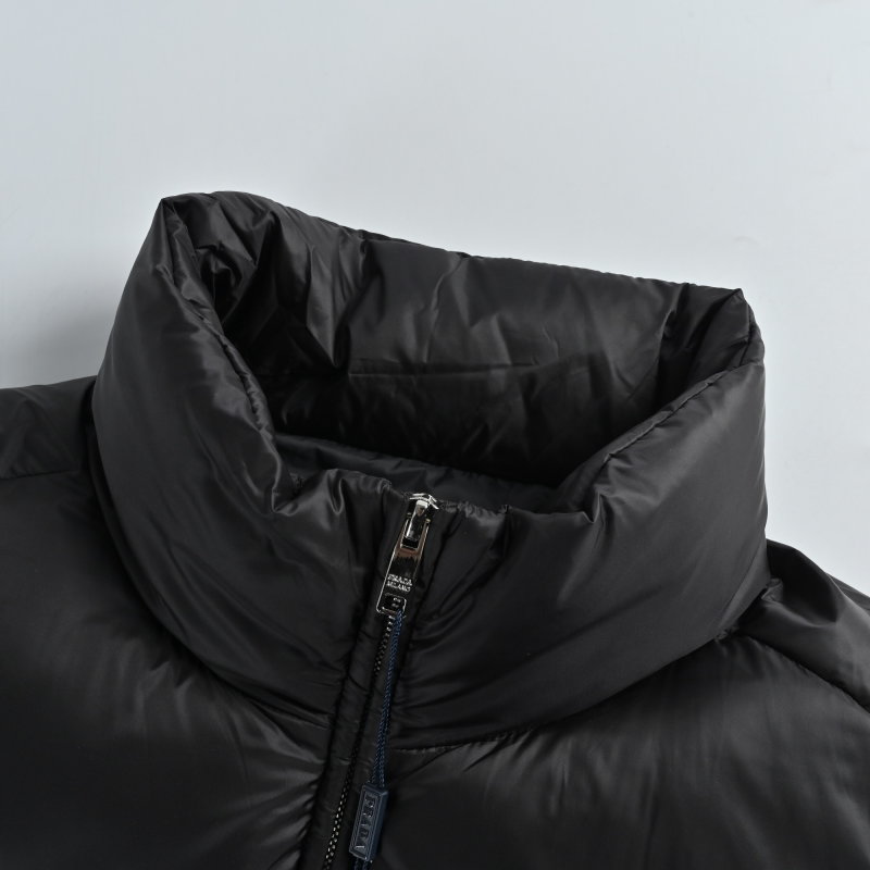 Prada Black Nylon Puffer Down Jacket view
