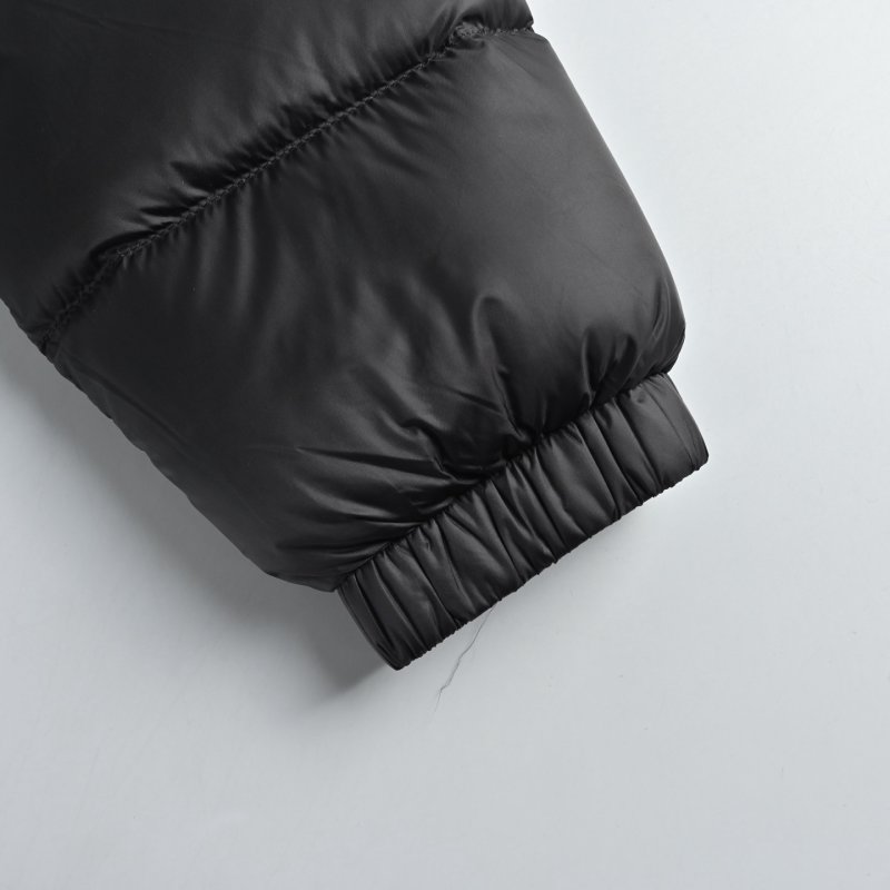 Prada Black Nylon Puffer Down Jacket view