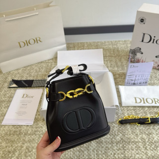 Dior Cest Dior Black Bucket Bag 18cm view 4