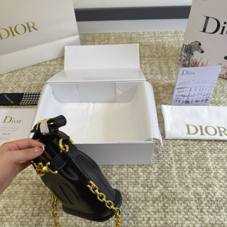 Dior Cest Dior Black Bucket Bag 18cm view 8