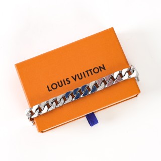 Louis Vuitton Chain Links Silver Bracelet view 3