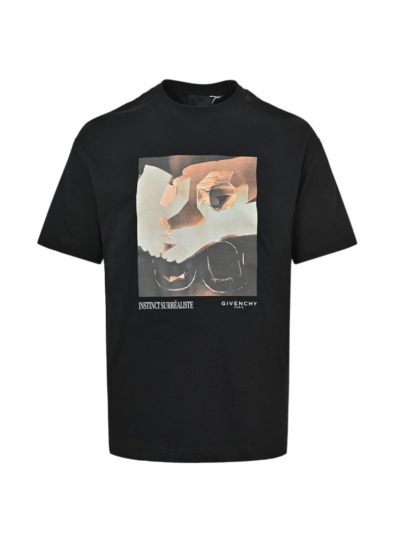 Givenchy Distinct Surréaliste Black T-Shirt view