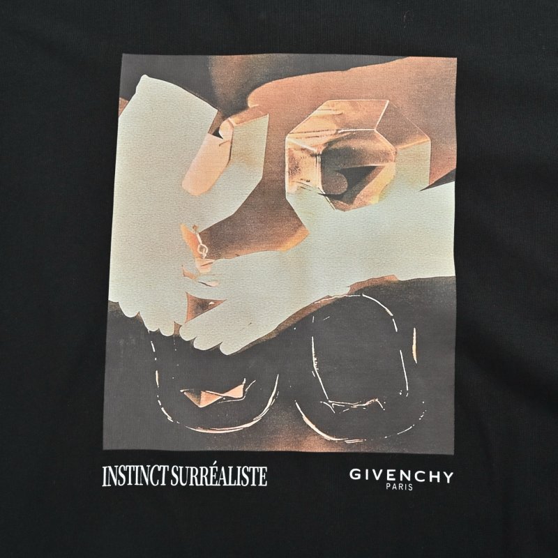Givenchy Distinct Surréaliste Black T-Shirt view