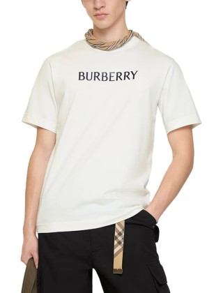 Burberry Logo White T-Shirt view 2
