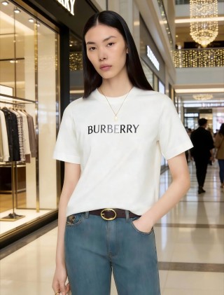Burberry Logo White T-Shirt view 5