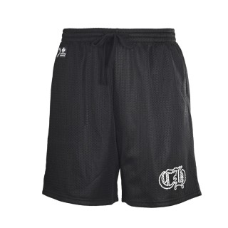 Chrome Hearts Ice Hockey Black Mesh Shorts