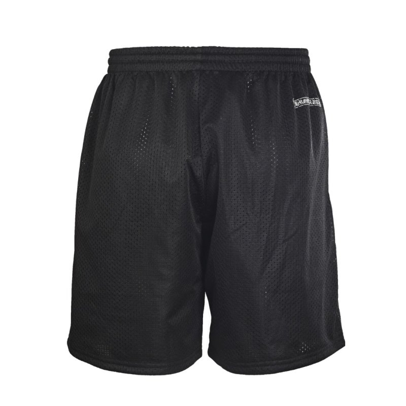 Chrome Hearts Ice Hockey Black Mesh Shorts view