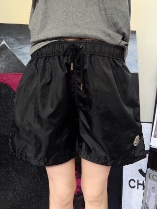Moncler Black Nylon Shorts view 7