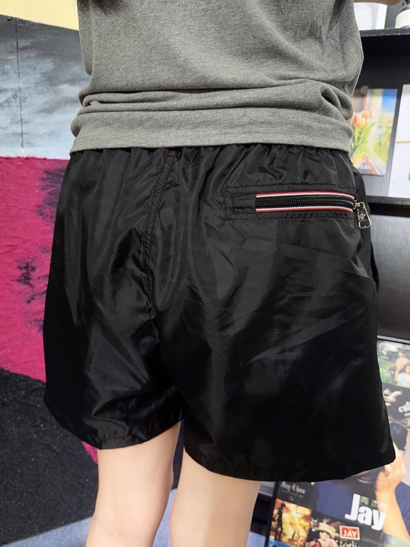 Moncler Black Nylon Shorts view