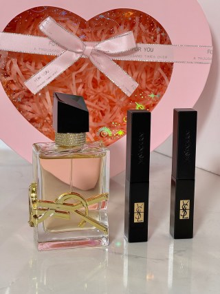 YSL Free Water & Rouge Volupté Lipstick Heart-Shaped Gift Set view 5