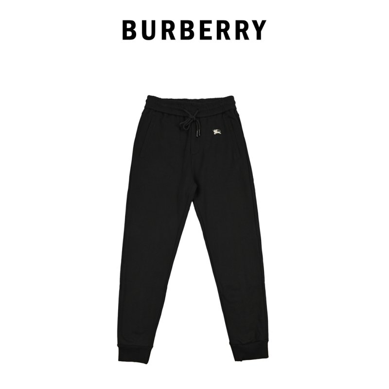 Burberry Black Drawstring Track Pants view