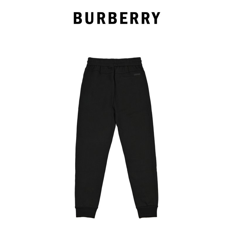 Burberry Black Drawstring Track Pants view