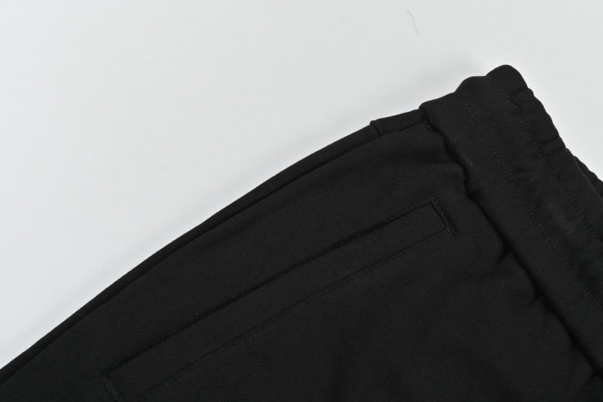 Burberry Black Drawstring Track Pants view