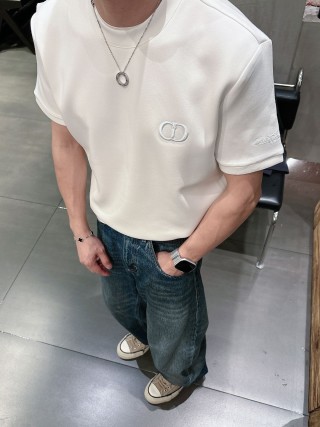 Essentials White Crew Neck Short Sleeve T-Shirt view 5