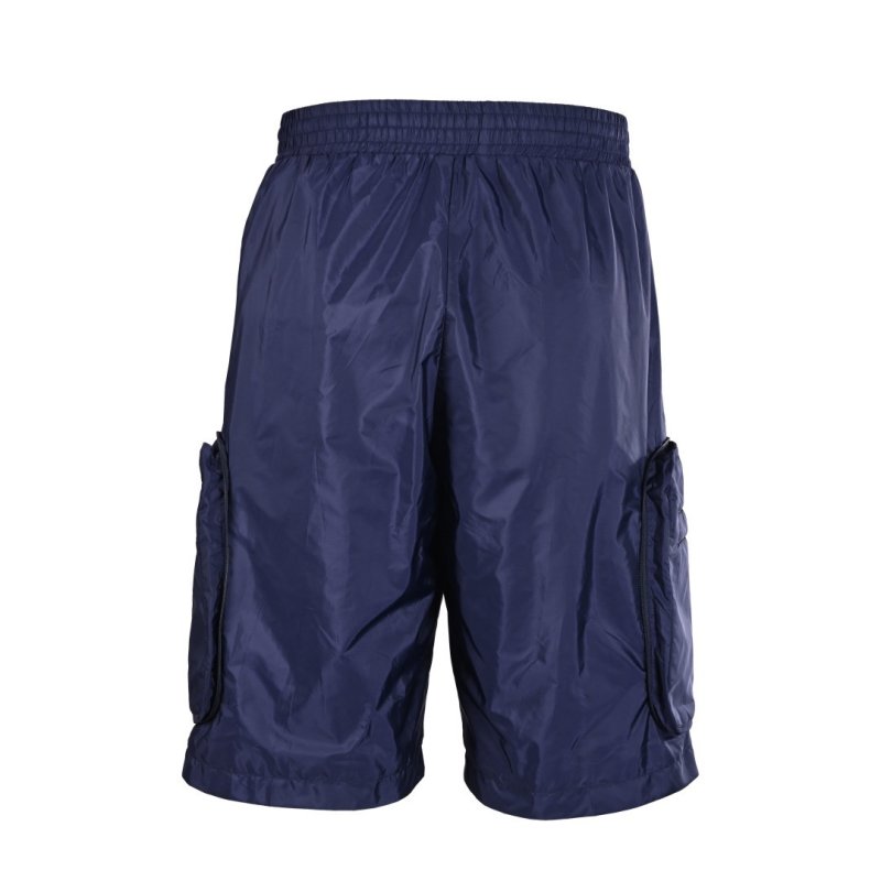 Moncler Navy Collaborative Nylon Cargo Shorts view