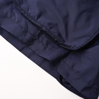 Moncler Navy Collaborative Nylon Cargo Shorts view 6