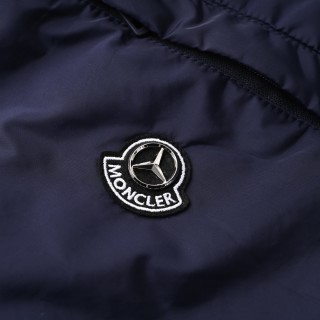 Moncler Navy Collaborative Nylon Cargo Shorts view 7