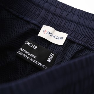 Moncler Navy Collaborative Nylon Cargo Shorts view 8