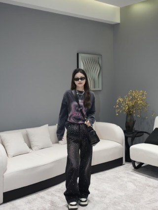 Black Teddy Bear Graphic Long Sleeve T-Shirt view 6