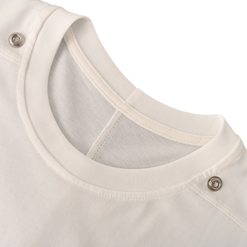 Oversized White Short Sleeve T-Shirt view