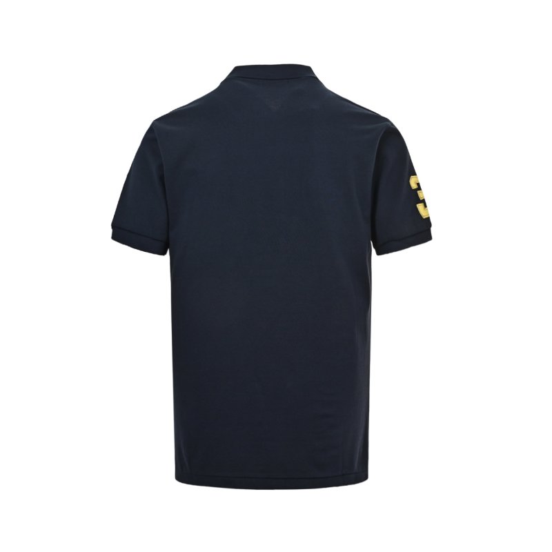 Polo Ralph Lauren Navy Gold Pony Embroidered Polo Shirt view