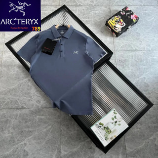 Arc'teryx Chest Logo Collared Polo Shirt - Black view 2