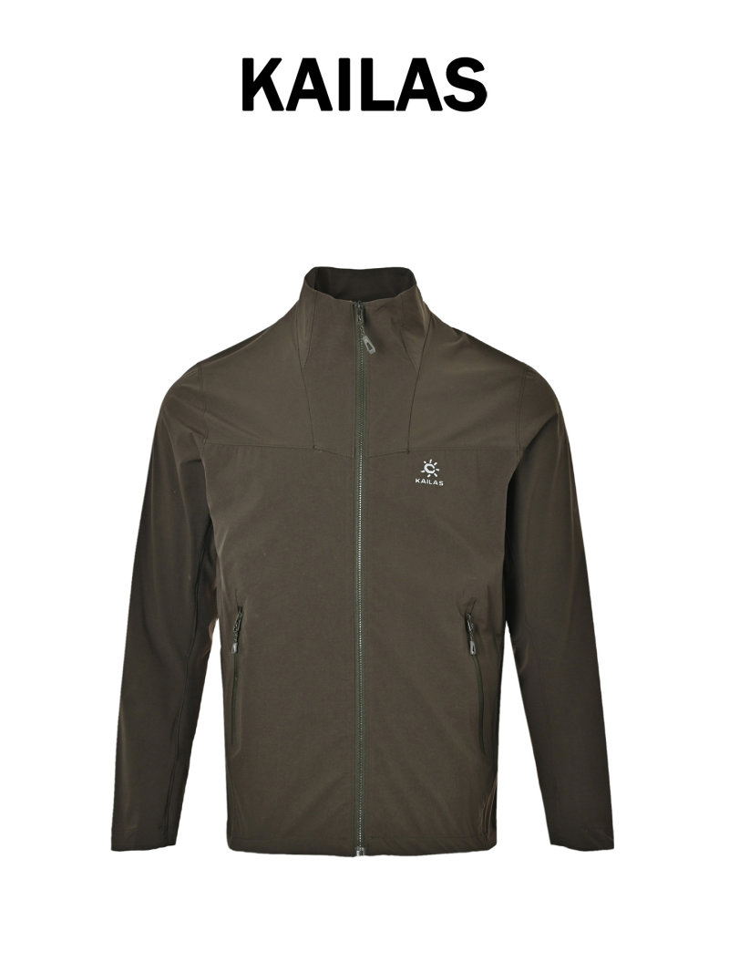 Kahlao Olive Windbreaker Jacket
