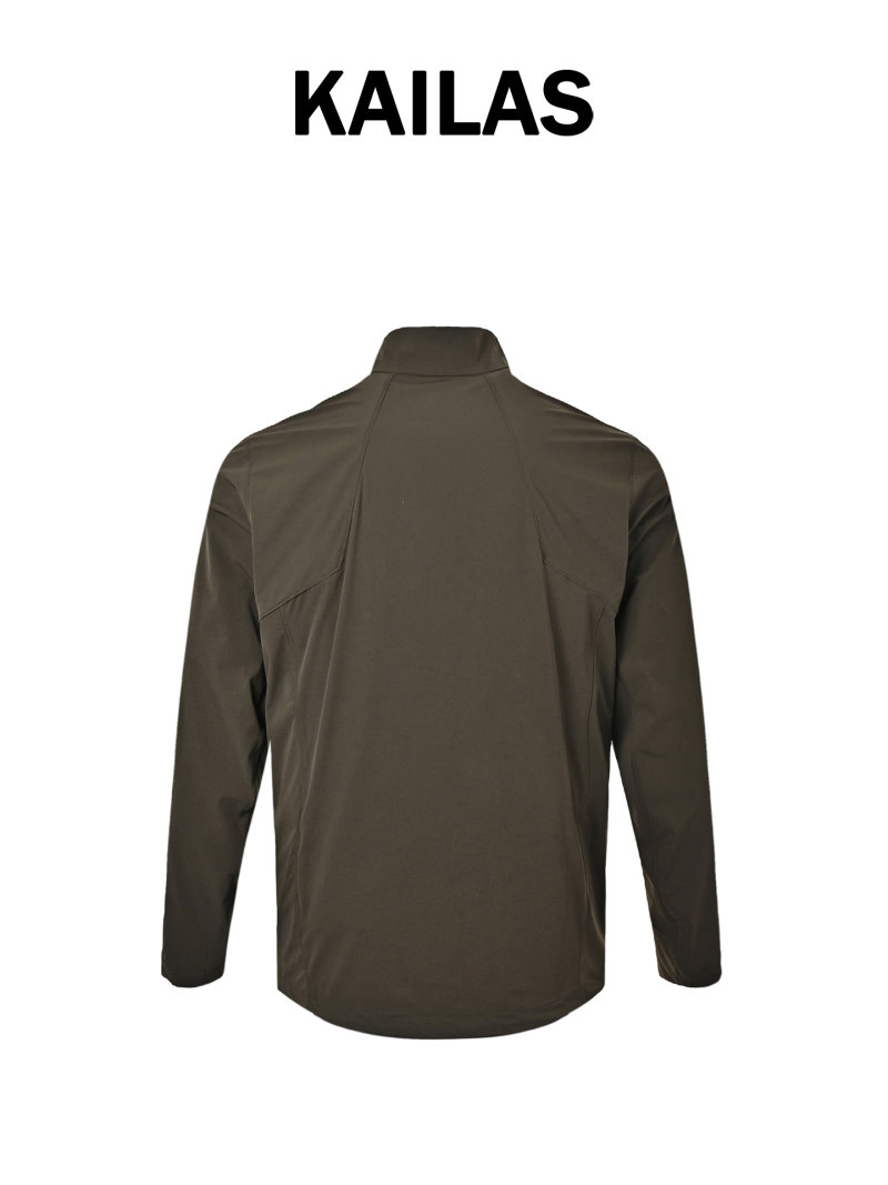 Kahlao Olive Windbreaker Jacket view