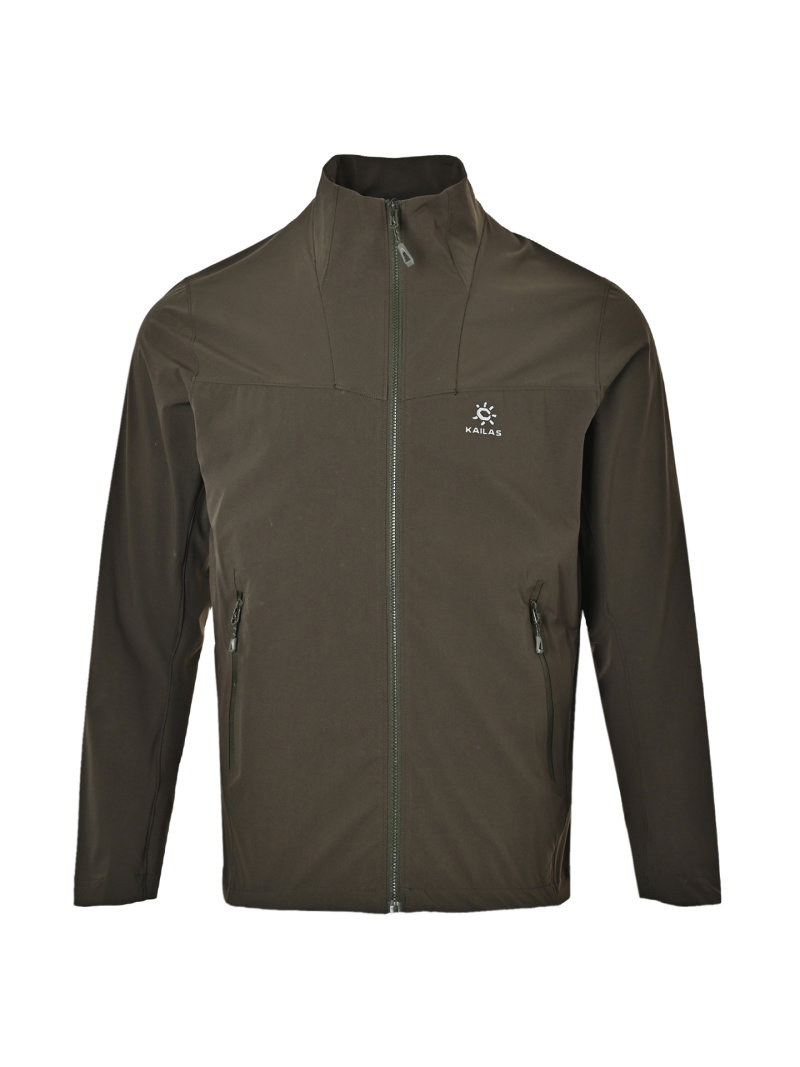 Kahlao Olive Windbreaker Jacket view