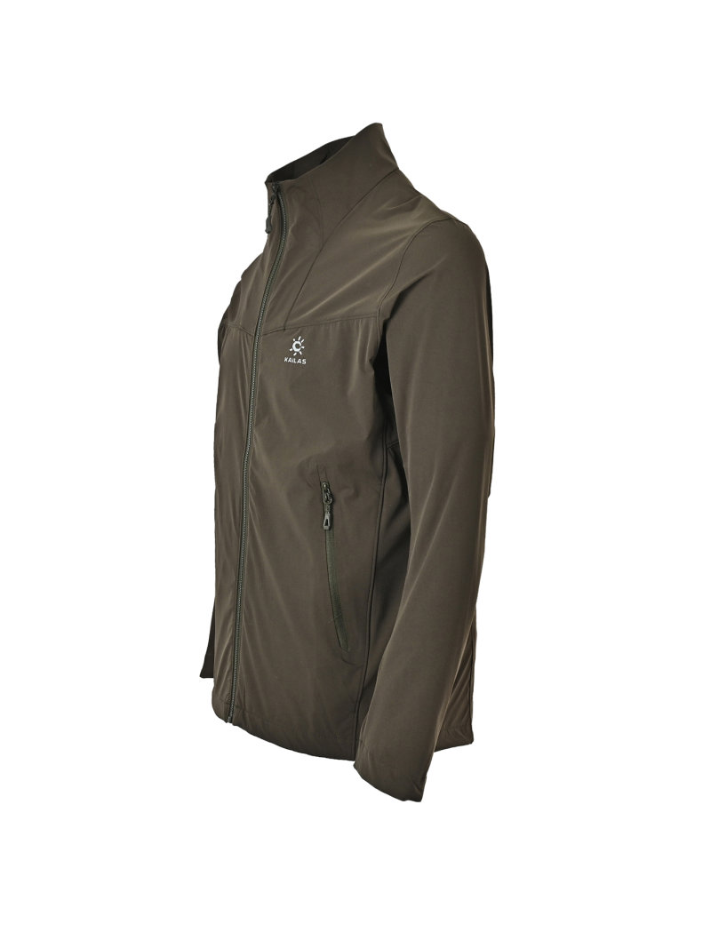 Kahlao Olive Windbreaker Jacket view