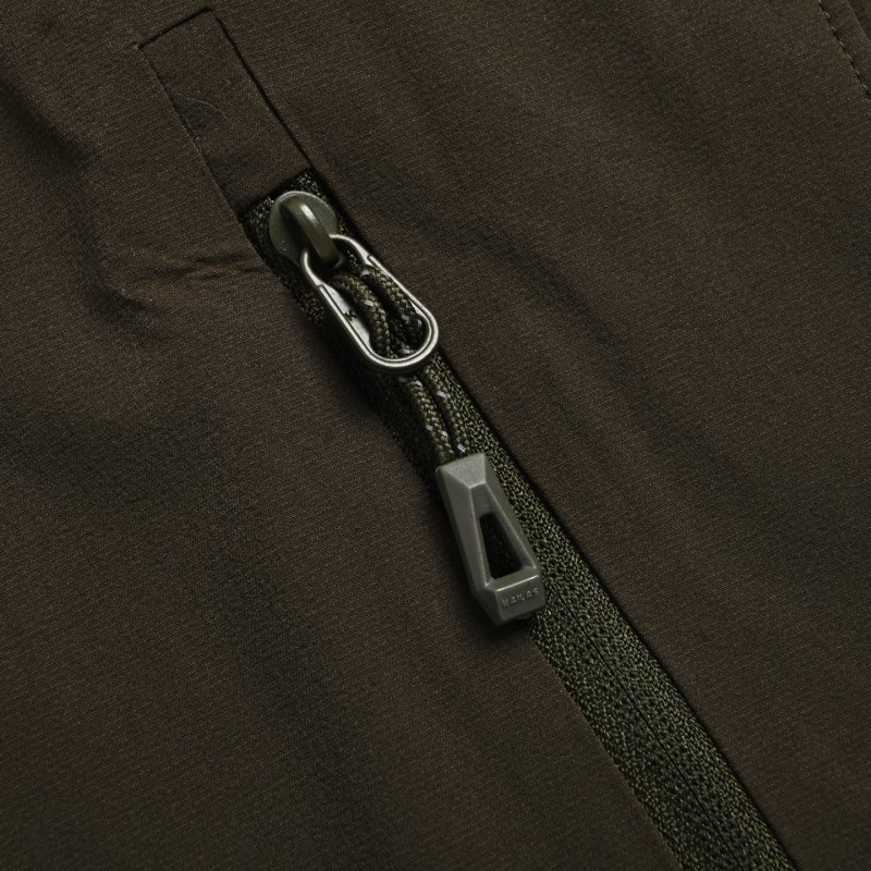 Kahlao Olive Windbreaker Jacket view