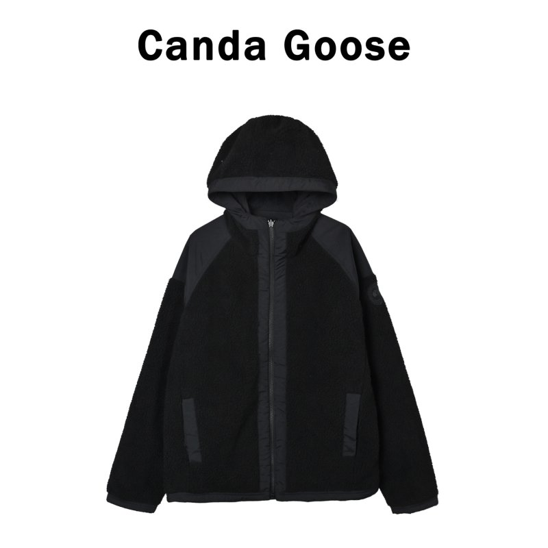Sherpa Fleece Puffer Jacket - Charcoal Grey view