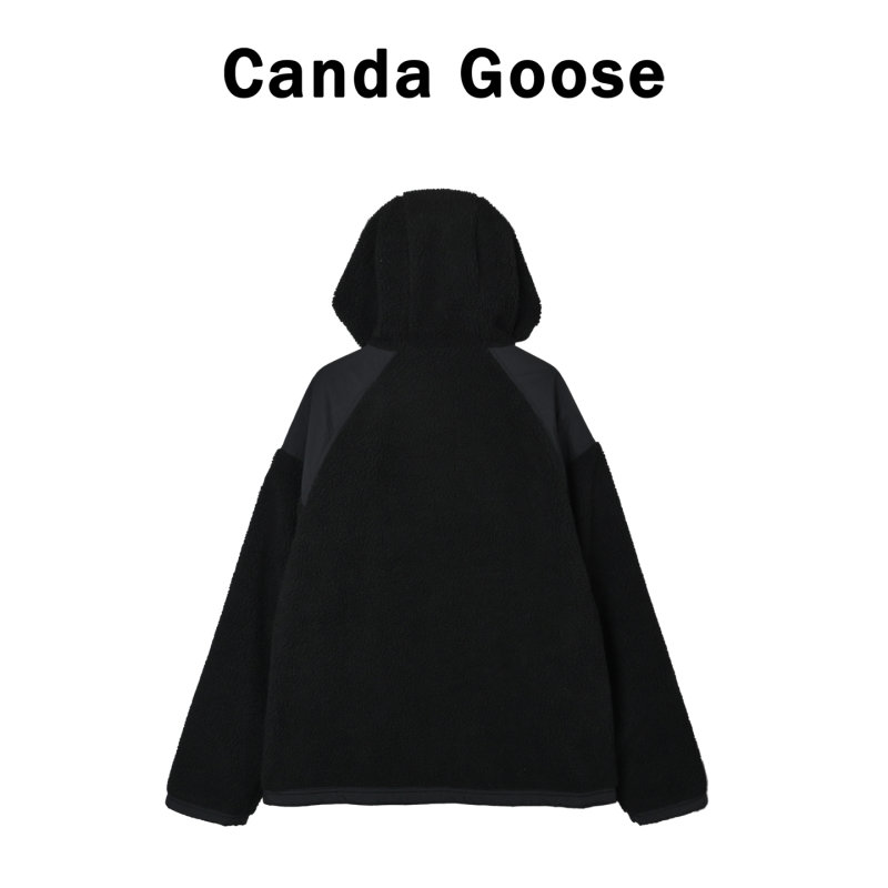 Sherpa Fleece Puffer Jacket - Charcoal Grey view
